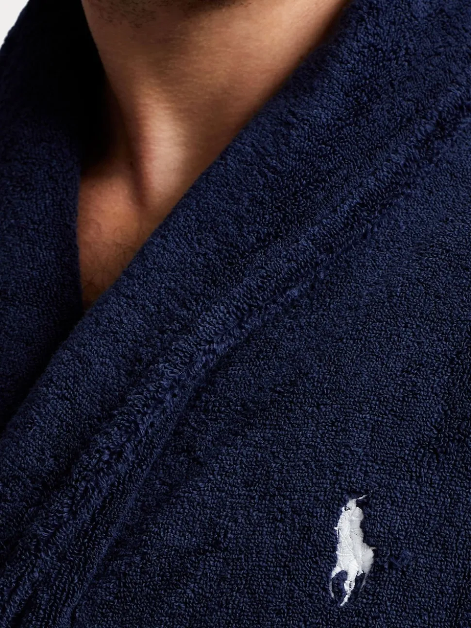 Polo Ralph Lauren Navy Shawl Collar Dressing Gown