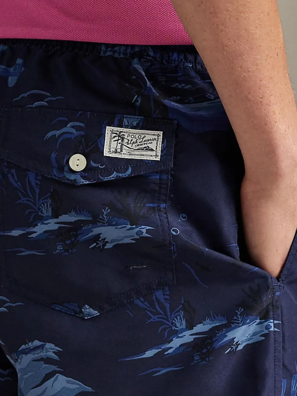 Polo Ralph Lauren Navy Swim Shorts