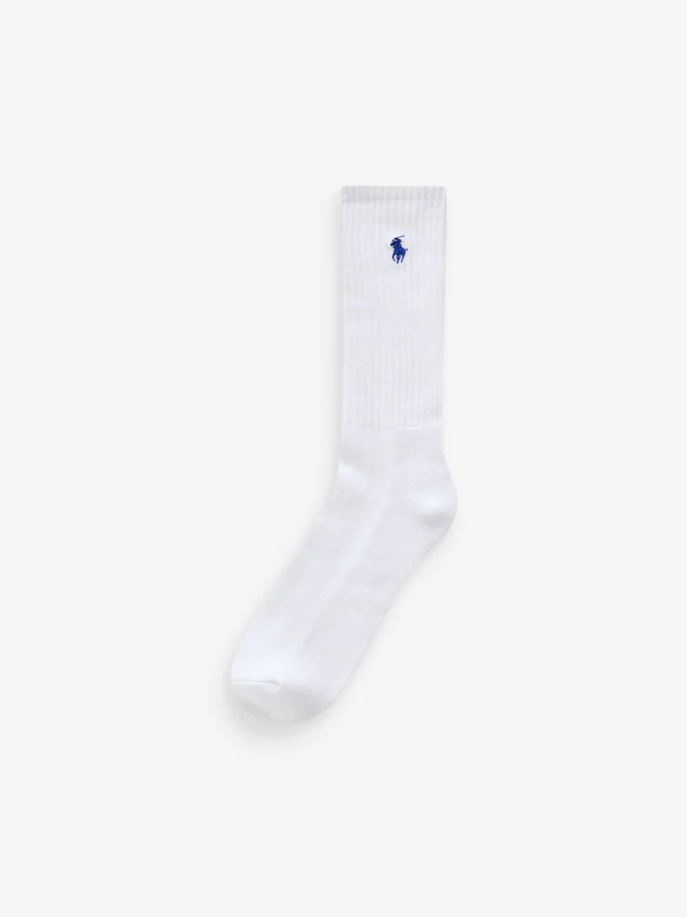 Polo Ralph Lauren Off White Ribbed Crew Socks 6 Pack