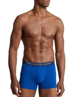 Polo Ralph Lauren Red/Grey/Blue Classic Stretch Boxers 5 Pack