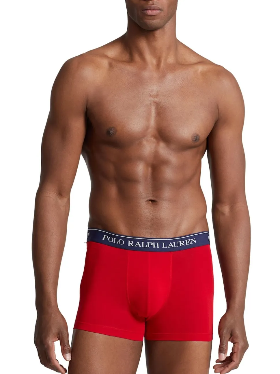 Polo Ralph Lauren Red/Grey/Blue Classic Stretch Boxers 5 Pack