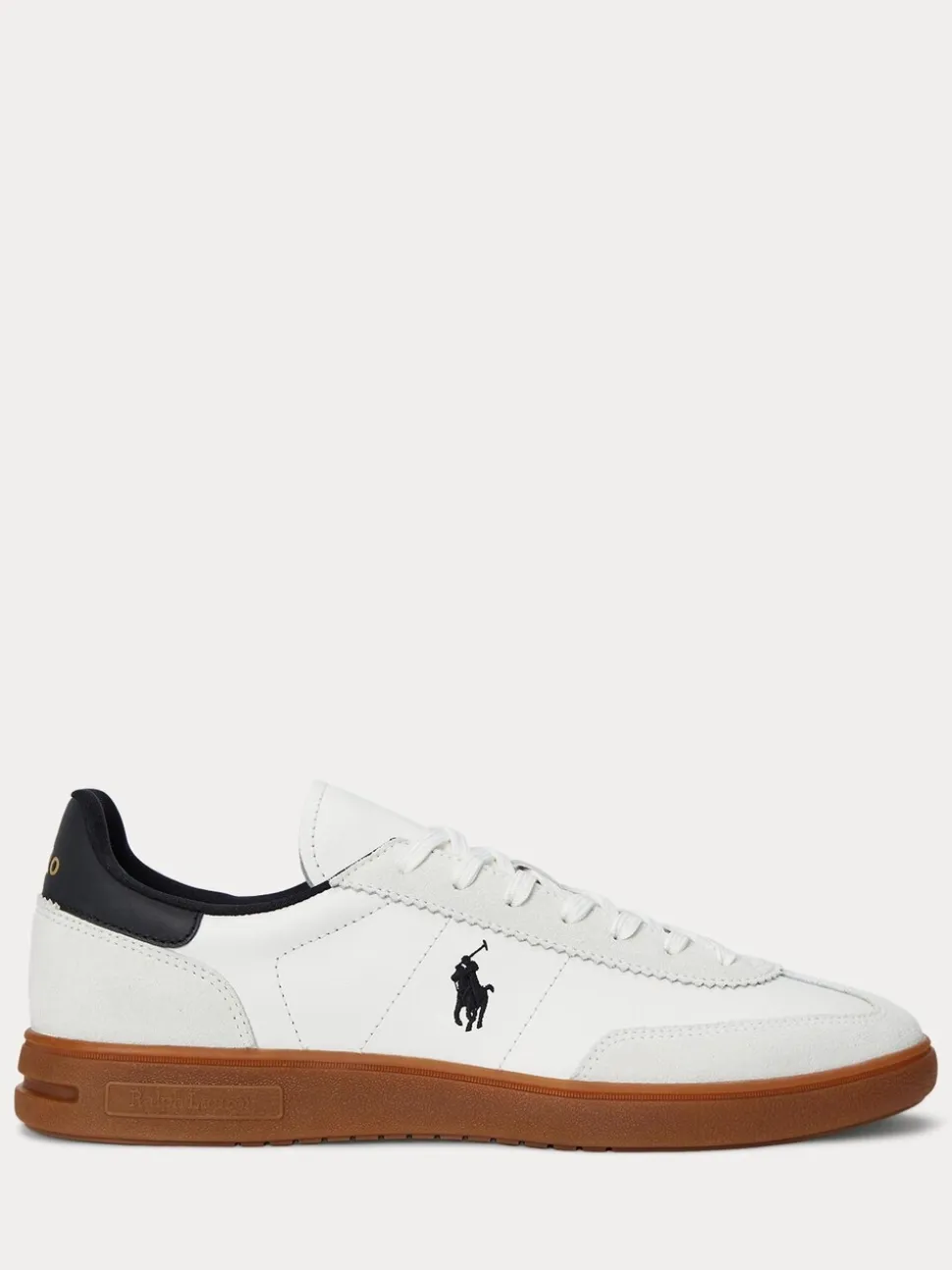 Polo Ralph Lauren White Bedford Low Top Sneakers