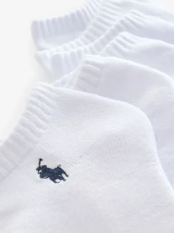 Polo Ralph Lauren White Cushioned Low-Cut Socks 6 Pack