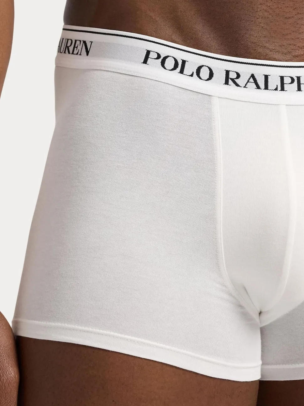 Polo Ralph Lauren White Ground Classic Stretch Boxers 5 Pack
