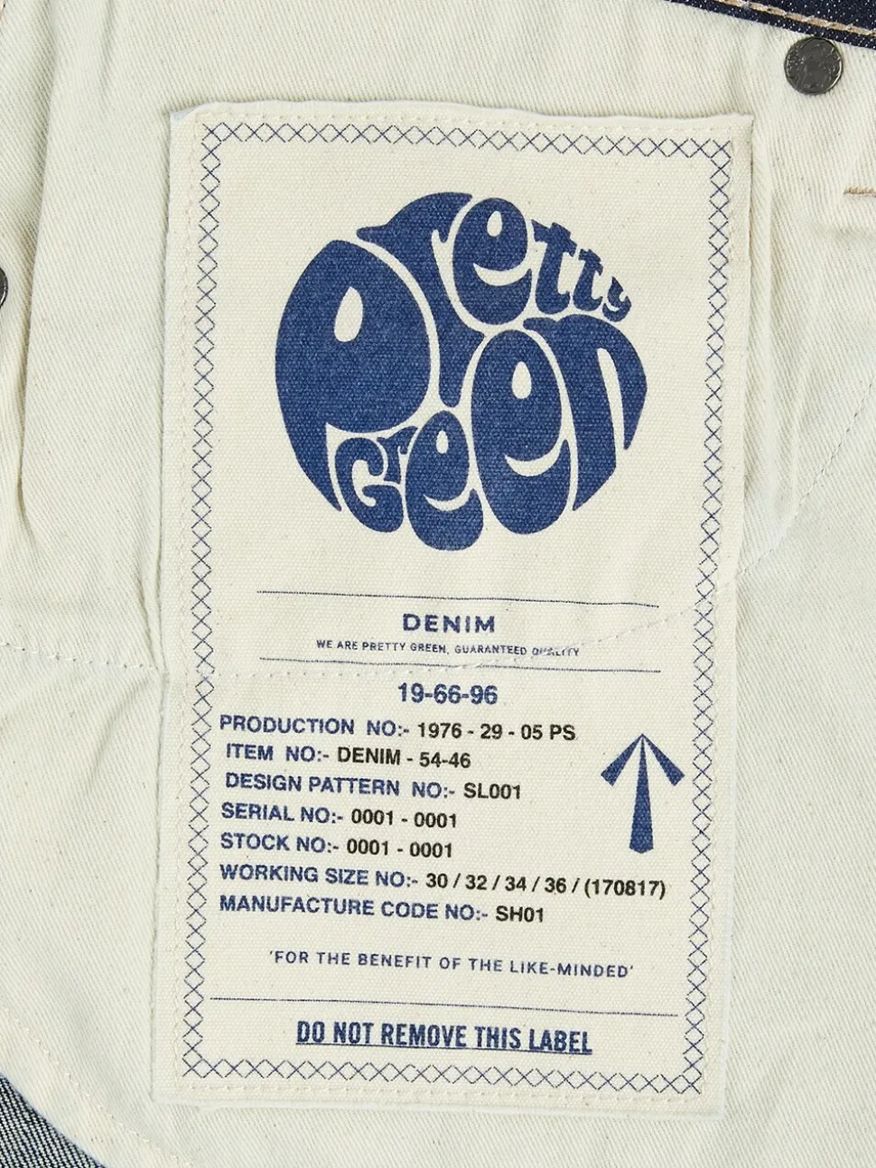 Pretty Green Slim Fit Erwood Jeans