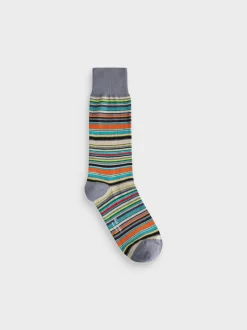 PS Paul Smith Black Signature Stripe Socks 3 Pack