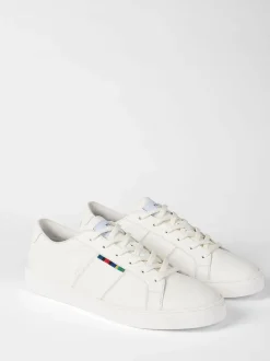 PS Paul Smith White Beech Leather Trainers