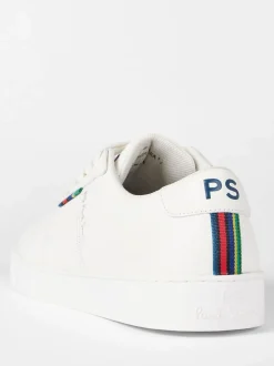 PS Paul Smith White Beech Leather Trainers
