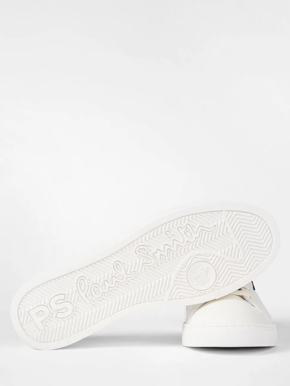 PS Paul Smith White Beech Leather Trainers