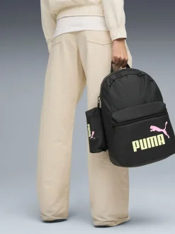 Puma Black Kids Phase Backpack Set