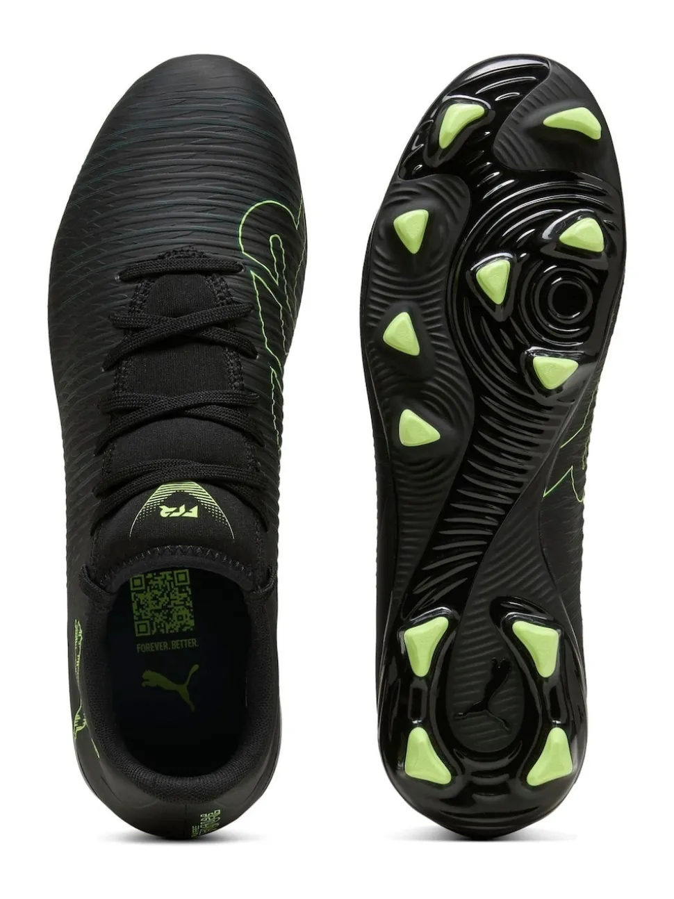 Puma Black Mens Future 8 Play Firm Ground Football Boots