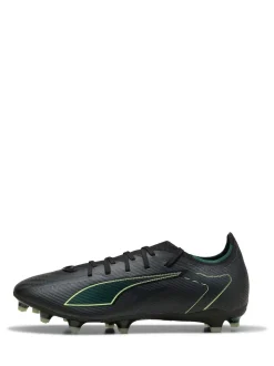 Puma Black Mens Uktra 6 Match Firm Ground Football Boots