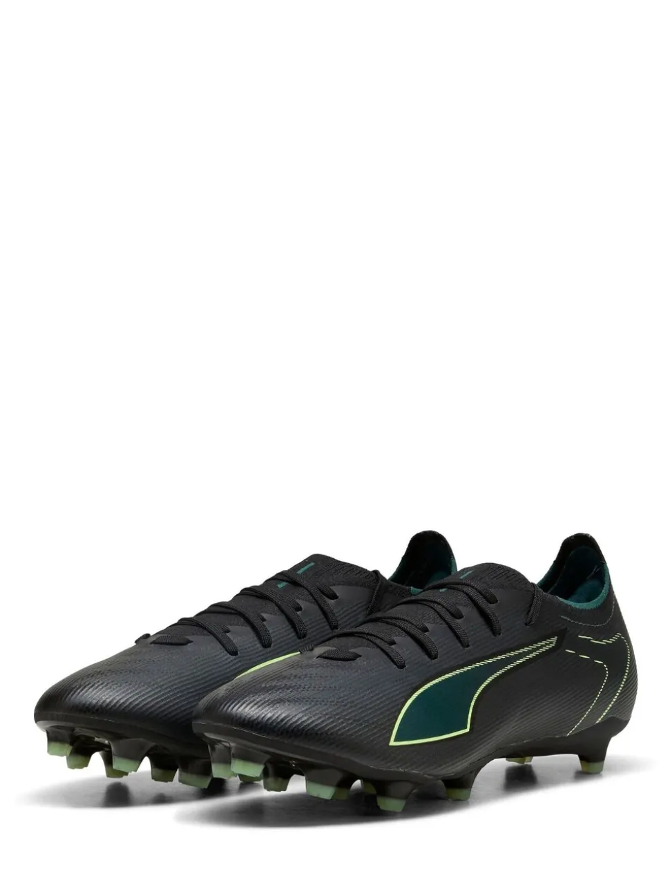 Puma Black Mens Uktra 6 Match Firm Ground Football Boots