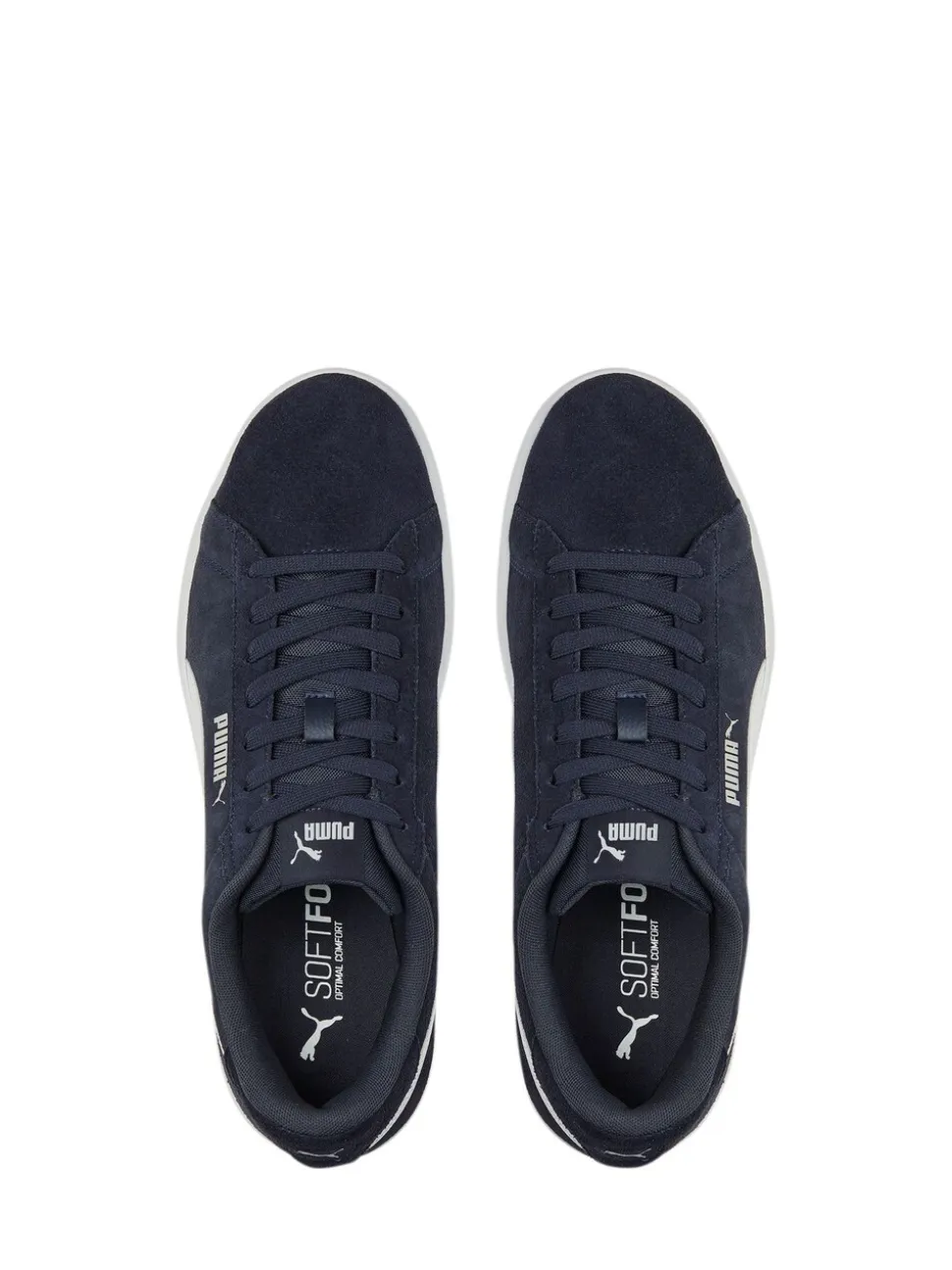 Puma Blue Mens Smash 3.0 Trainers