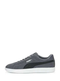 Puma Grey Mens Smash 3.0 Trainers