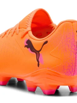 Puma Orange Mens Future 8 Play Firm Ground Football Boots