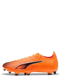 Puma Orange Mens Ultra 6 Match Firm Ground Football Boots