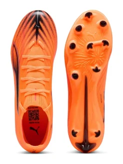 Puma Orange Mens Ultra 6 Match Firm Ground Football Boots