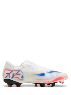 Puma White Mens Future 8 Match Low Firm Ground football Boots