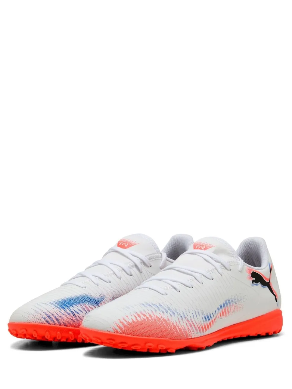 Puma White Mens Future 8 Play Astro Turf Football Boots