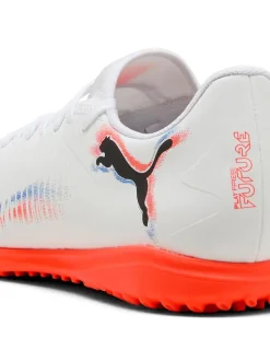 Puma White Mens Future 8 Play Astro Turf Football Boots