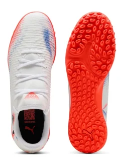 Puma White Mens Future 8 Play Astro Turf Football Boots