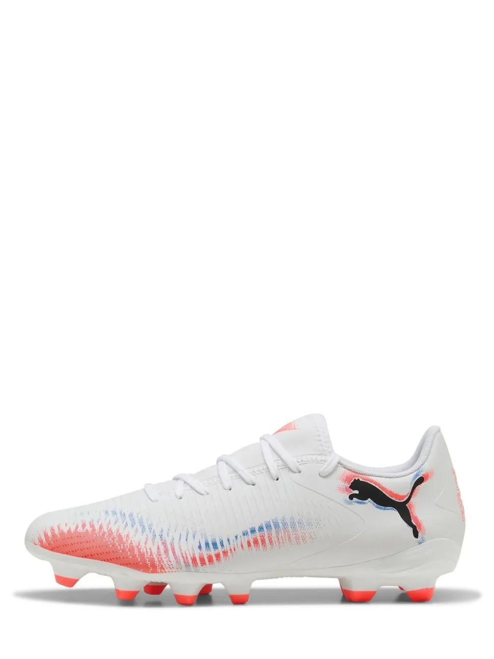 Puma White Mens Future 8 Play Firm Ground Football Boots