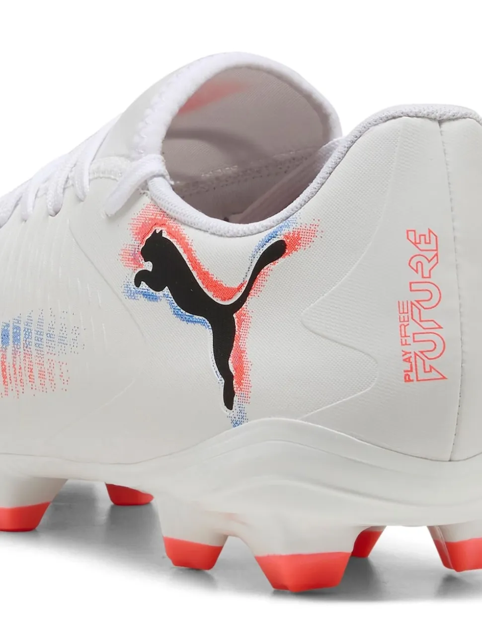 Puma White Mens Future 8 Play Firm Ground Football Boots
