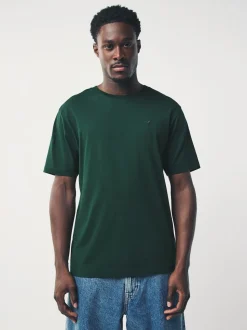 Purple / Navy Blue / Orange / Green Regular Fit T-Shirts 4 Pack