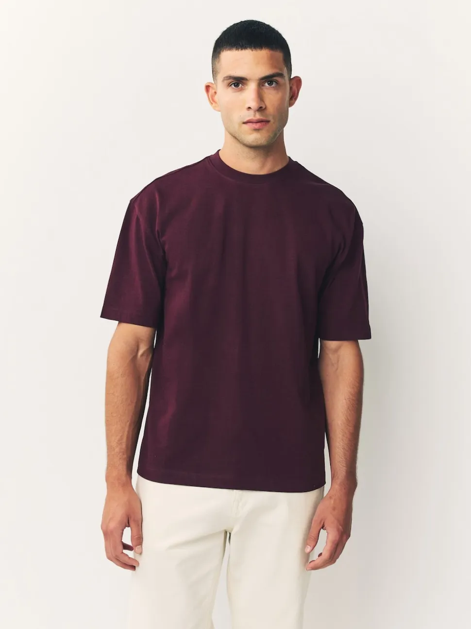 Purple Fig Relaxed Fit Heavyweight T-Shirt