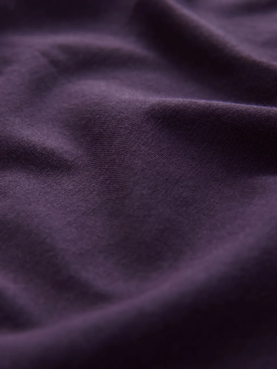 Purple Regular Fit Essential Crew Neck Cotton T-Shirt