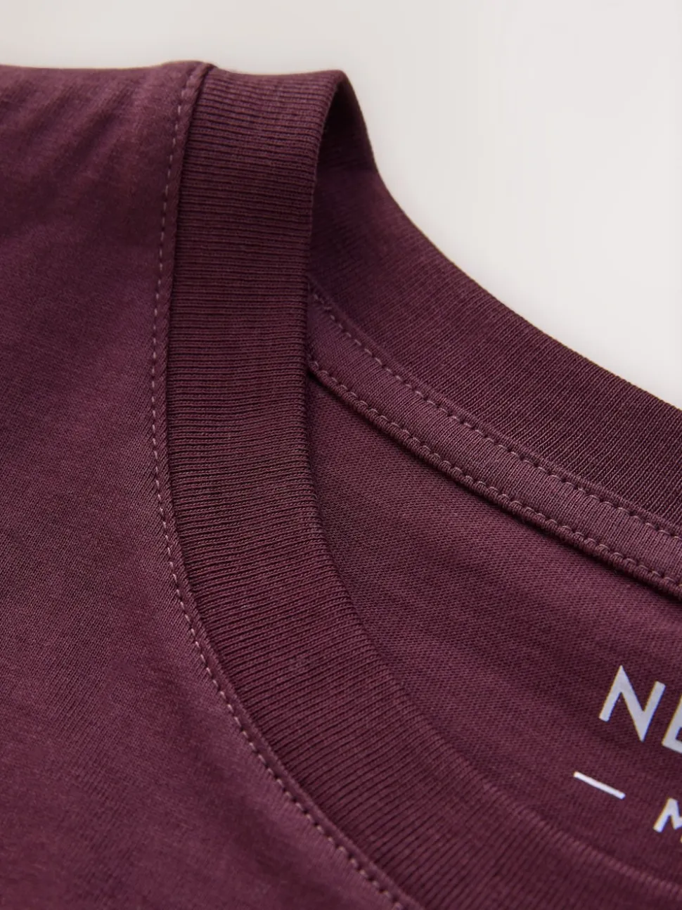 Purple Regular Fit Stag T-Shirt