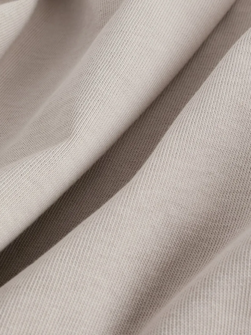 Putty Contrast Stitch Regular Fit Heavyweight T-Shirt