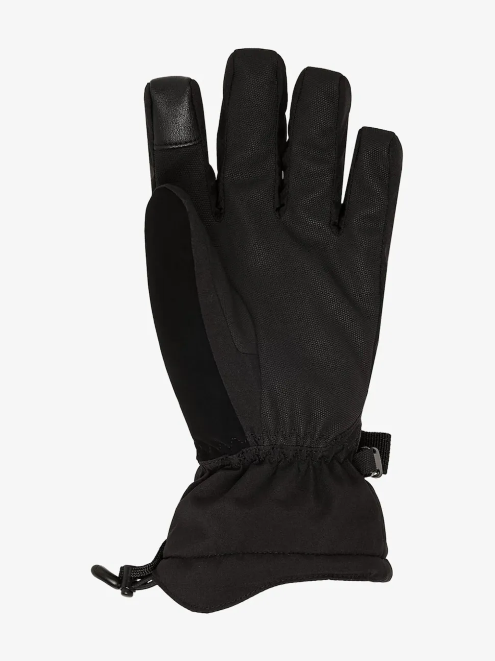 Quiksilver Black Mission Logo Ski Gloves