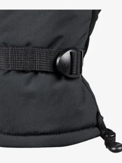 Quiksilver Black Mission Logo Ski Gloves