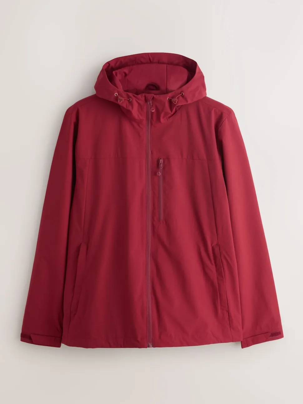 Red Shower Resistant Anorak Jacket