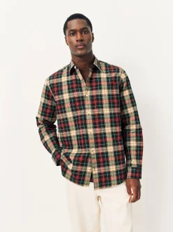 Red/Green Check Soft Touch Long Sleeve Shirt