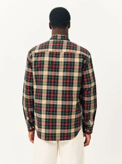 Red/Green Check Soft Touch Long Sleeve Shirt