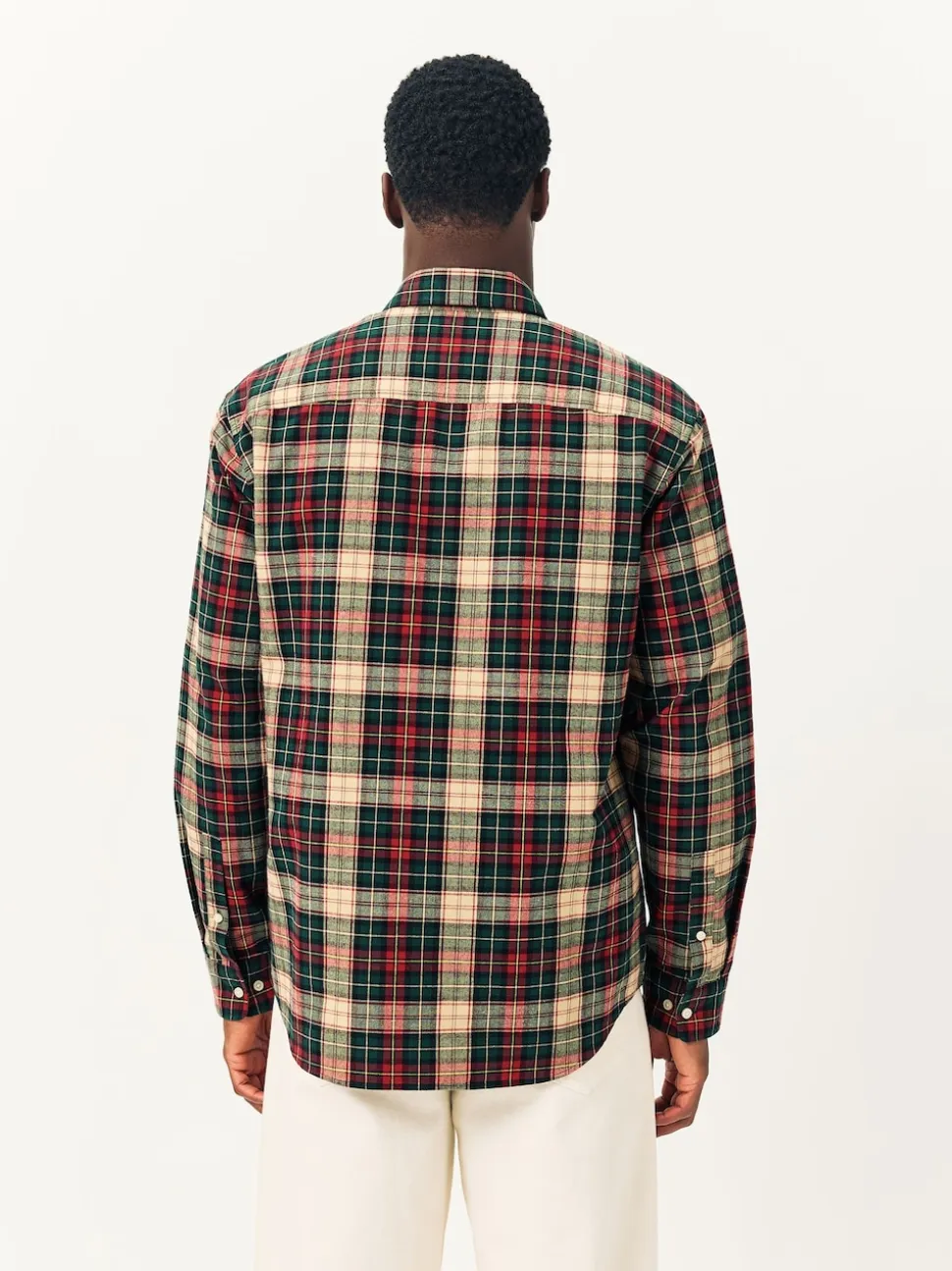 Red/Green Check Soft Touch Long Sleeve Shirt