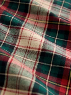 Red/Green Check Soft Touch Long Sleeve Shirt