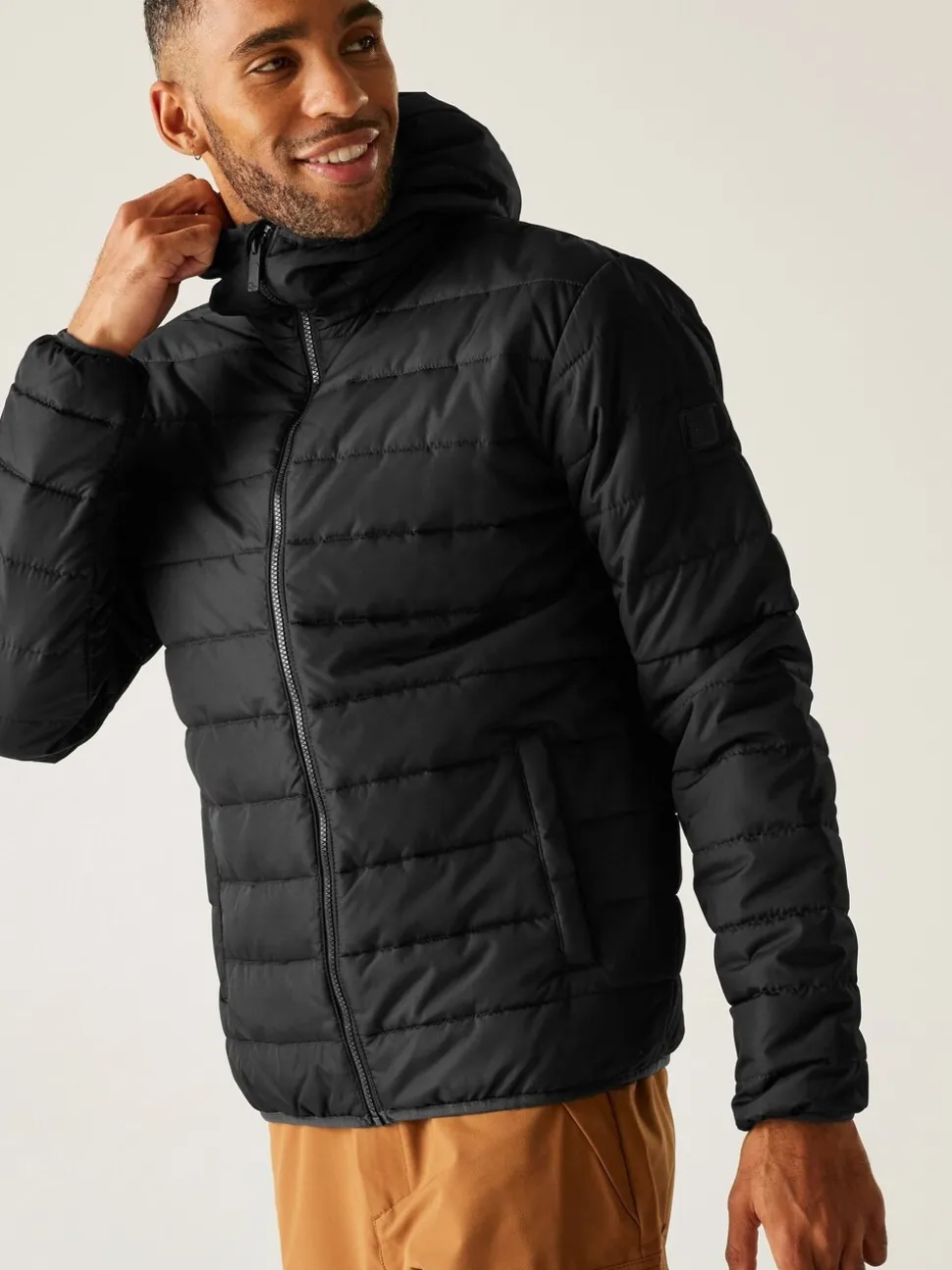 Regatta Black Helfa Midweight Padded Jacket