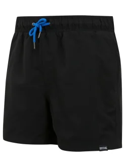 Regatta Black Mens Mawson Swim Shorts