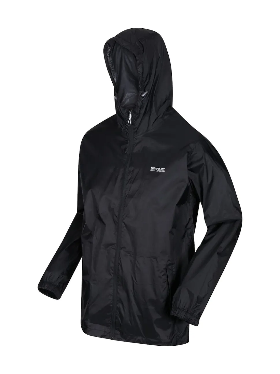Regatta Black Mens Waterproof Pack It Jacket III