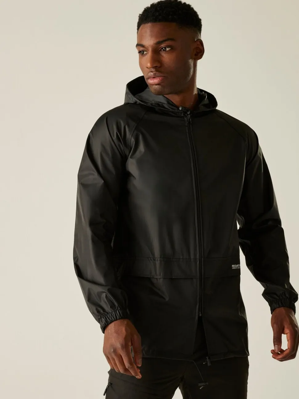 Regatta Black Stormbreak Waterproof Jacket