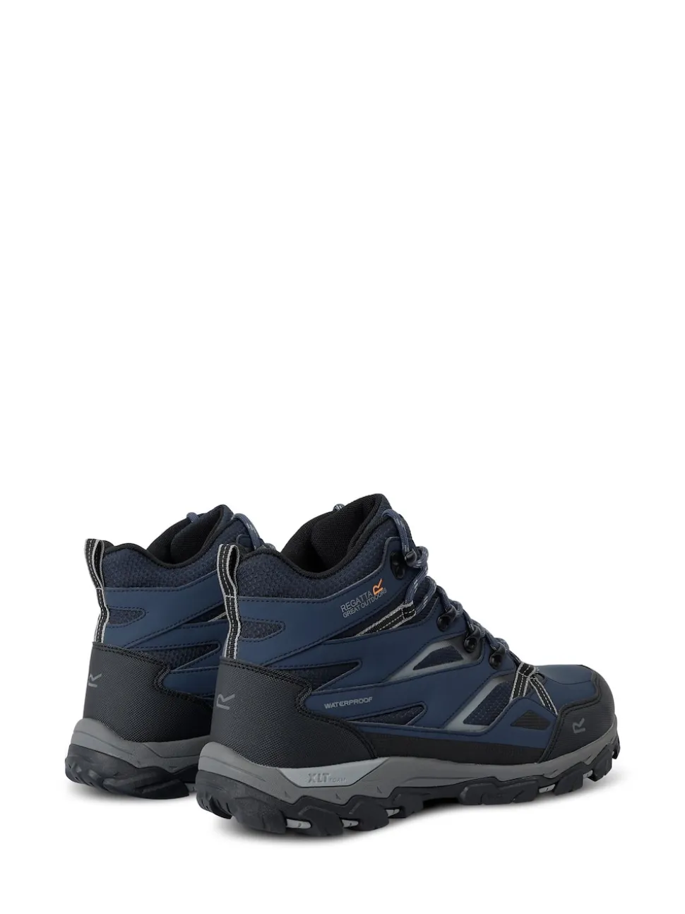 Regatta Blue Mens Holcombe III Mid Waterproof Walking Boots