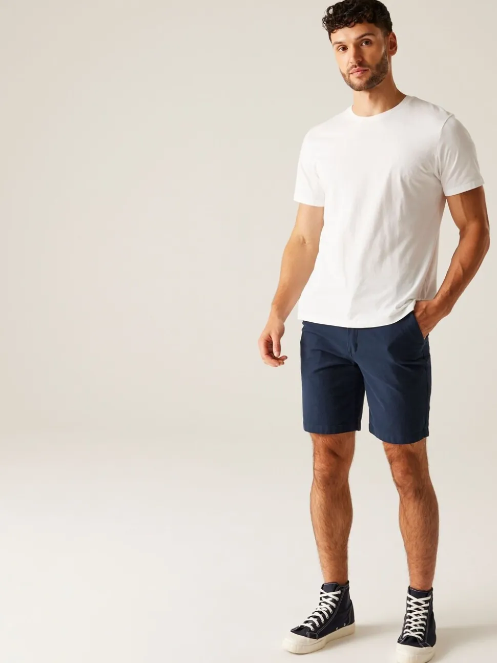 Regatta Blue Mens Sabastal Casual Shorts