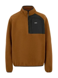 Regatta Burnt Orange Frankie Borg Half Zip Fleece