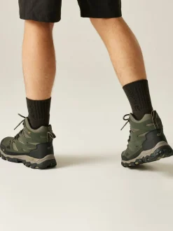 Regatta Green Mens Holcombe III Walking Boots