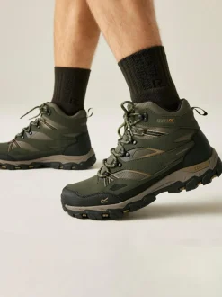 Regatta Green Mens Holcombe III Walking Boots