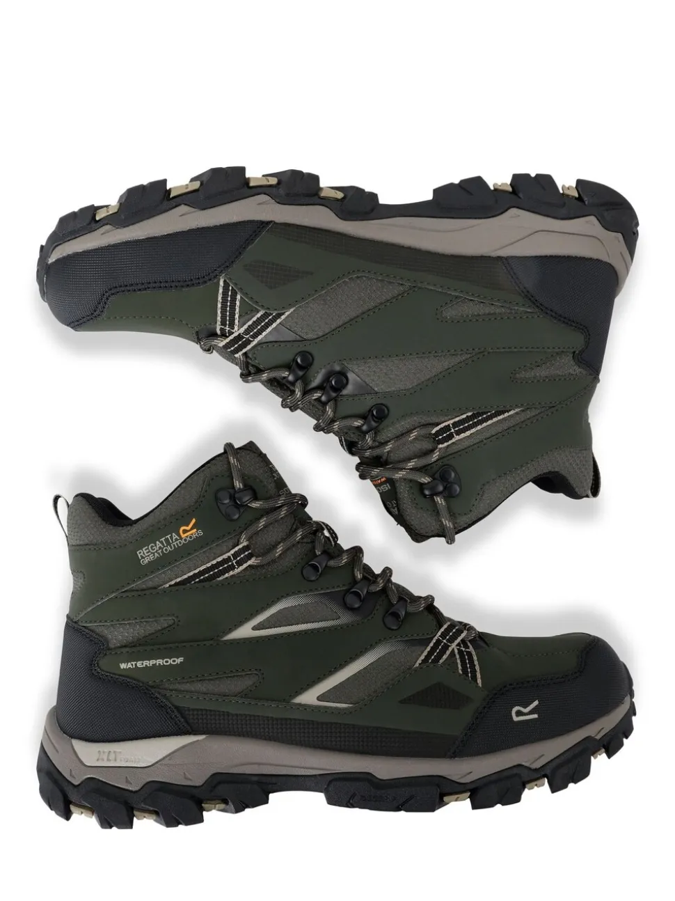 Regatta Green Mens Holcombe III Walking Boots